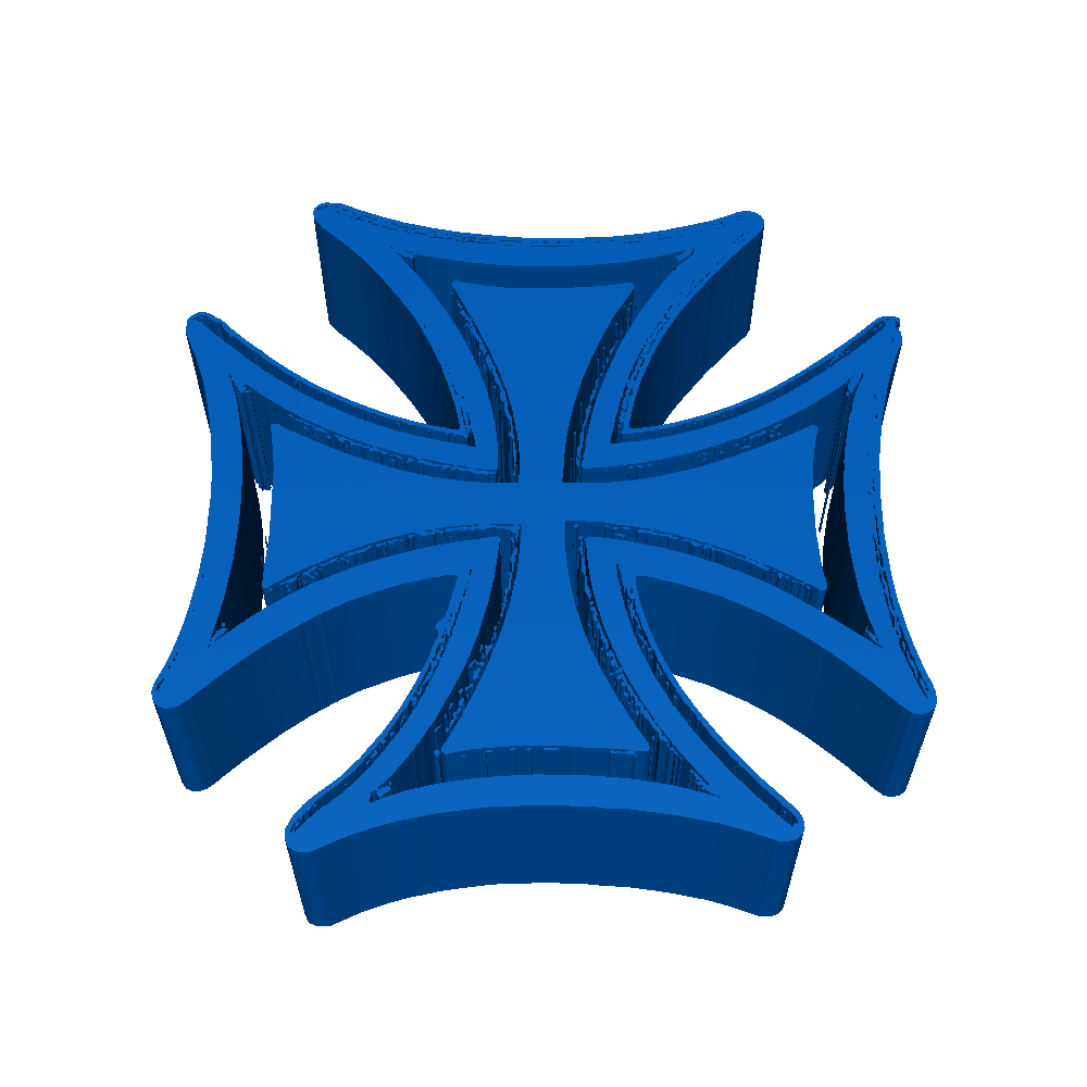 iron cross 3D models download Creality Cloud