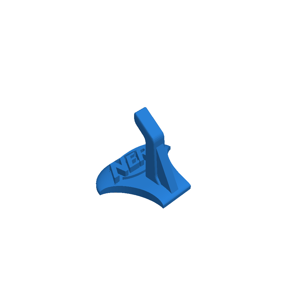 hanger for NERF gun (slim)