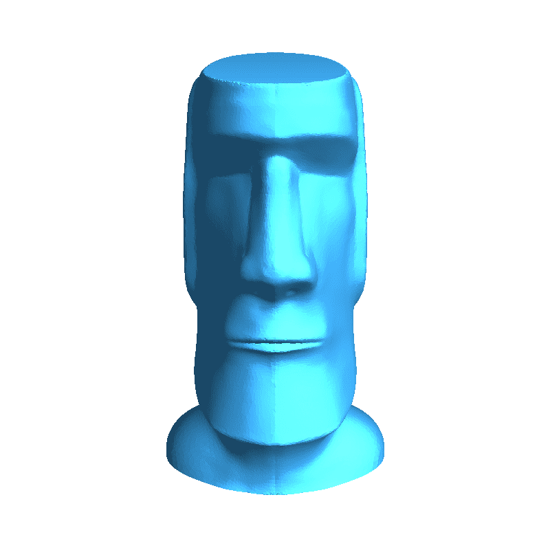 Easter island head 3D models download Creality Cloud