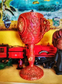 Lion Ornamental Deluxe Chalice Gryffindor-1