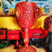 Lion Ornamental Deluxe Chalice Gryffindor-1