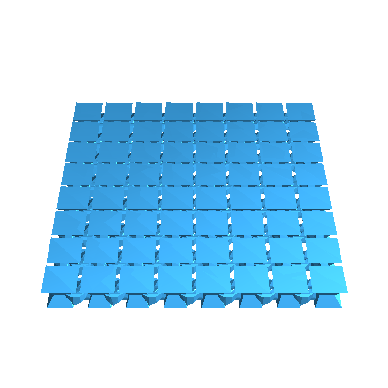 TEST-OBJECT (63mm x 63mm)