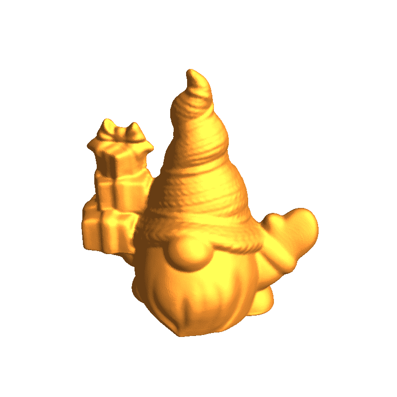Garden Gnome with a Gift
