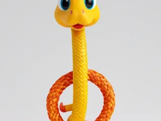 Noodle Neck Critter - The Unicycle Rider