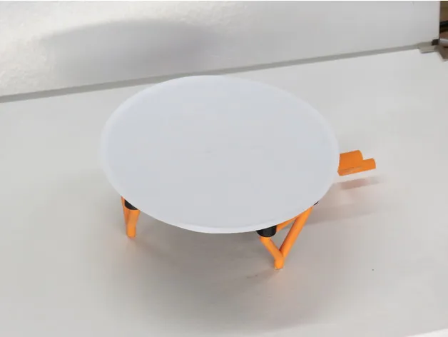 Fully 3D-printable turntable by Bribro12