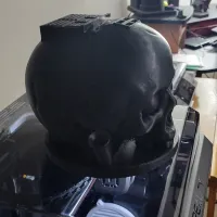 skull deco usb pen holder-3