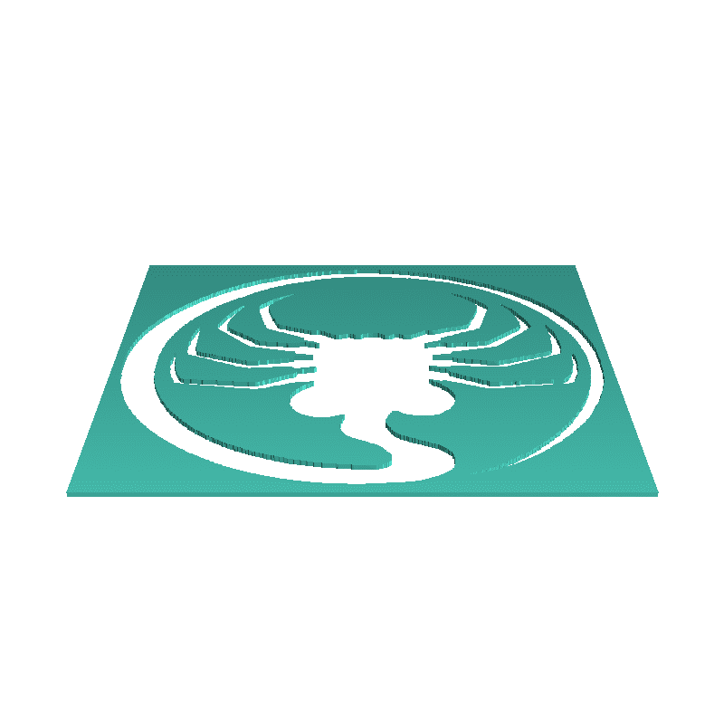 Facehugger stencil