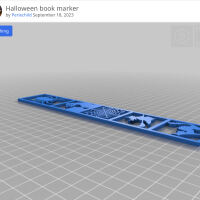 Halloween bookmark-2
