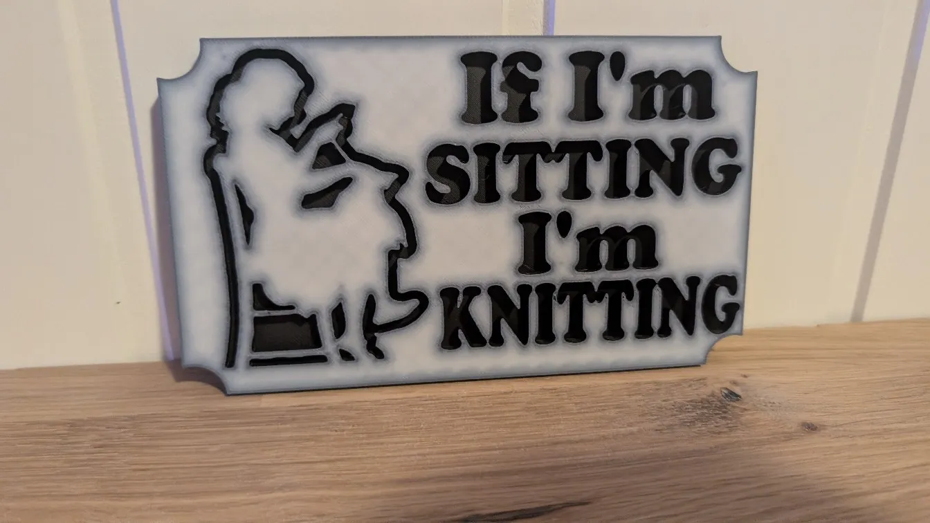 Kintting Plaque-0