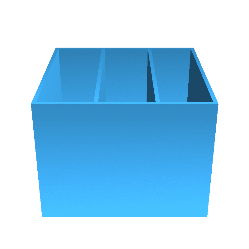 Box für 3d Drucker und eine Box mit großer Öffnung