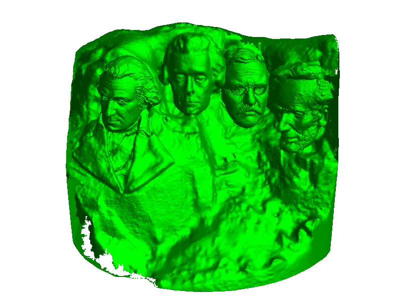 Mount Rushmore not mine