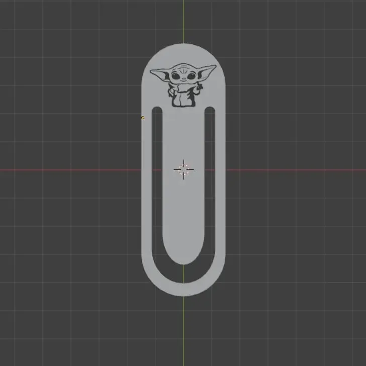 Grogu bookmark