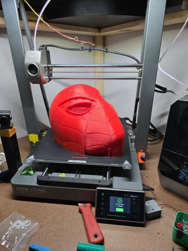 Шлем Spider-Man - Косплей и аксессуары - PLA - изделие 3D-печати - фото 23