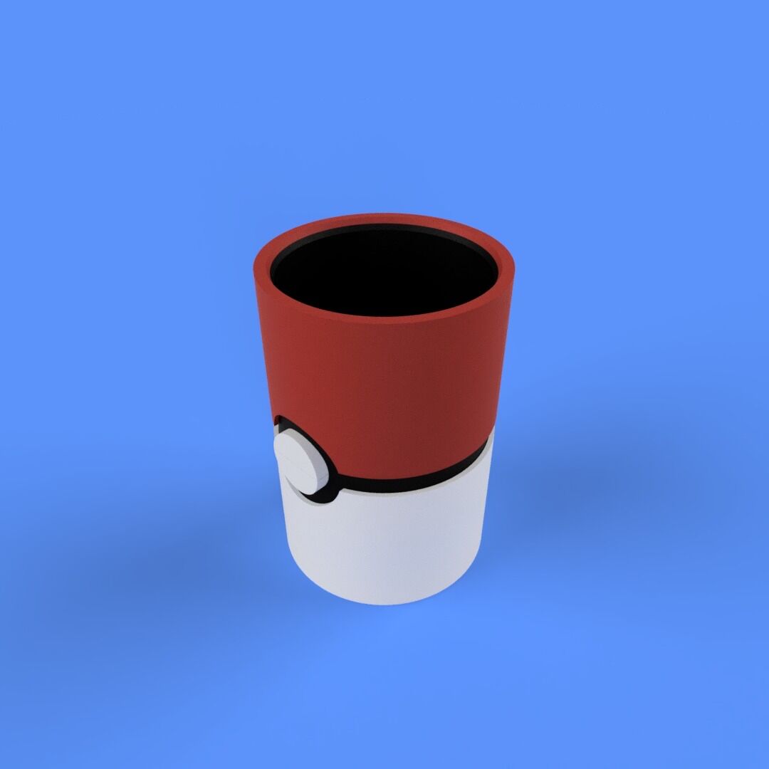 pokeball inspired can cup