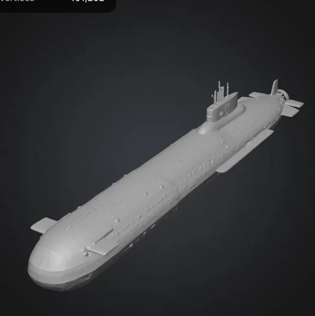 Submarine Typhoon class style