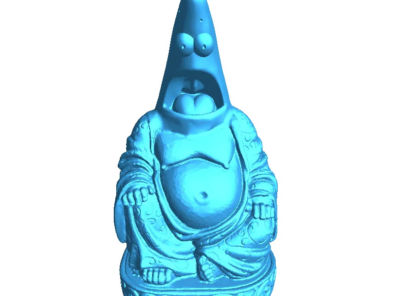Überraschender Buddha