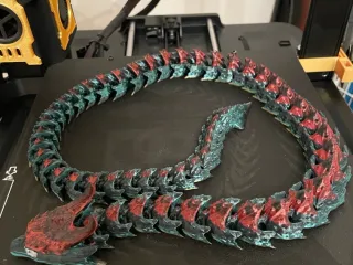 Articulated Snakedragon ca.75cm