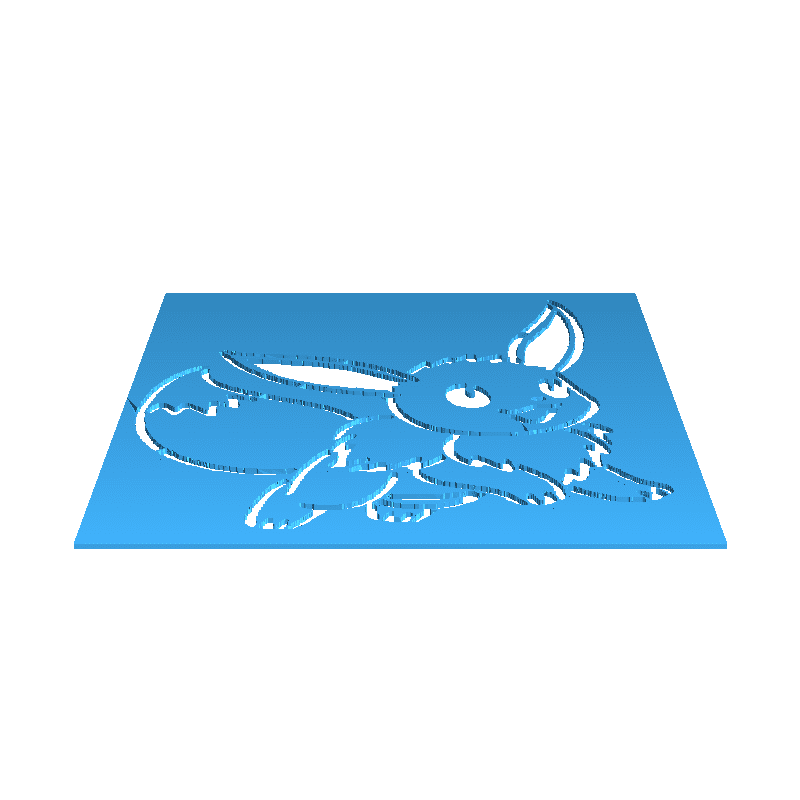 Free Others STL Download - Eevee stencil 4by SMT_M 🦊