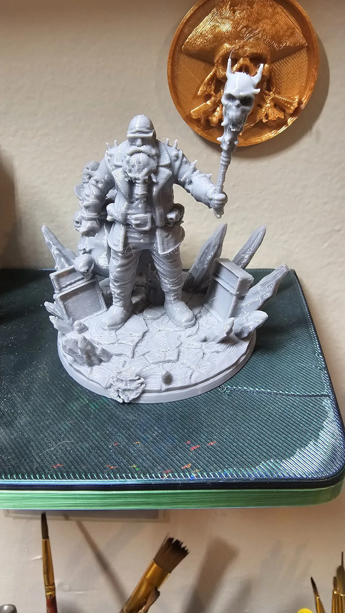 Metal Santa Claus-0