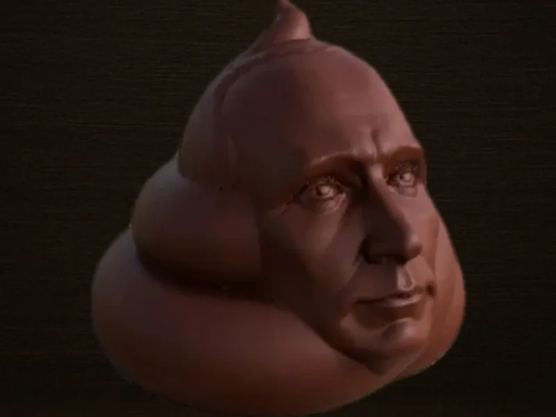 pootin Huilo bust