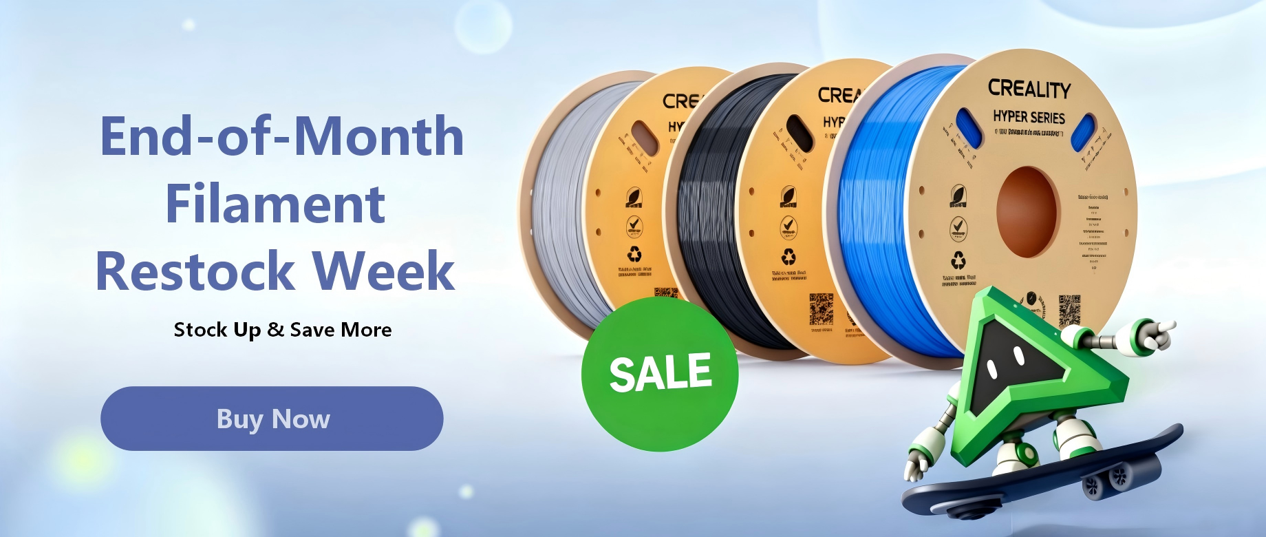 End-of-Month Filament Restock Week