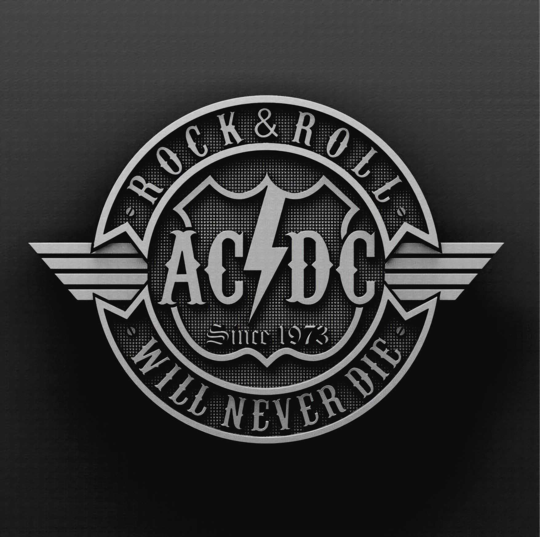 AC DC rock band Logo | 3D models download | Creality Cloud
