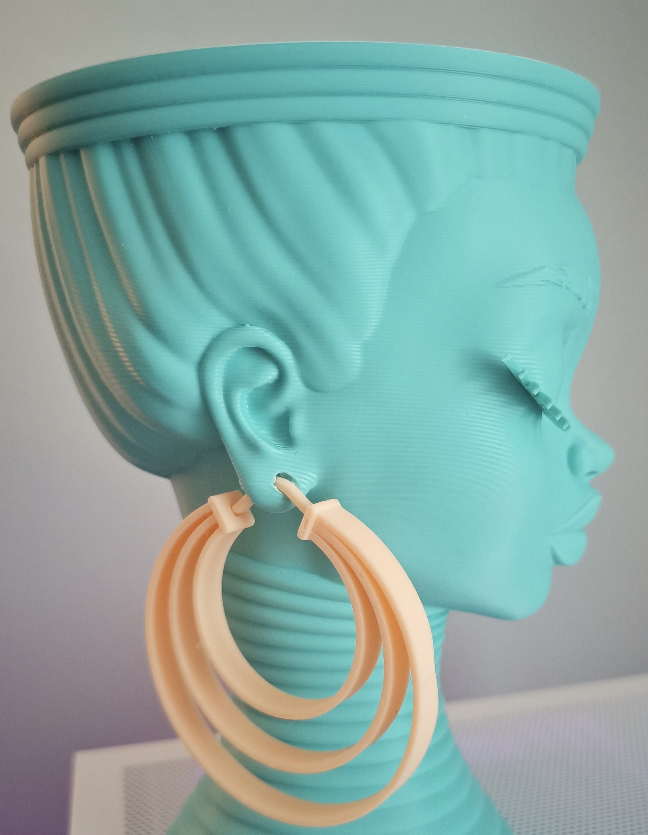 DESSERT QUEEN FLOWER POT 3D models download Creality Cloud