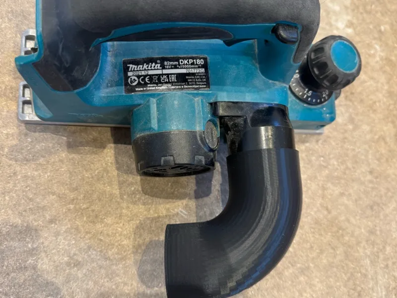 Makita Hobel-Auswurfschacht für 50-mm-Auslassstutzen