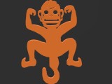 Flexi Monkey Cloth Hanger Model 2-2