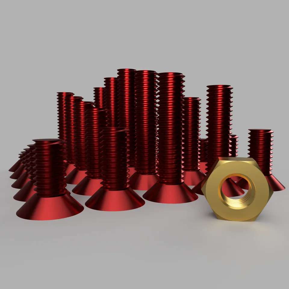 M5 Screw and Nut