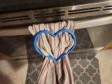 Heart Shaped Towel Holder-0