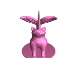 this is a mix between a mermaid,  cat,  and unicorn-0
