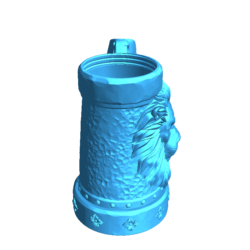 Lion mug