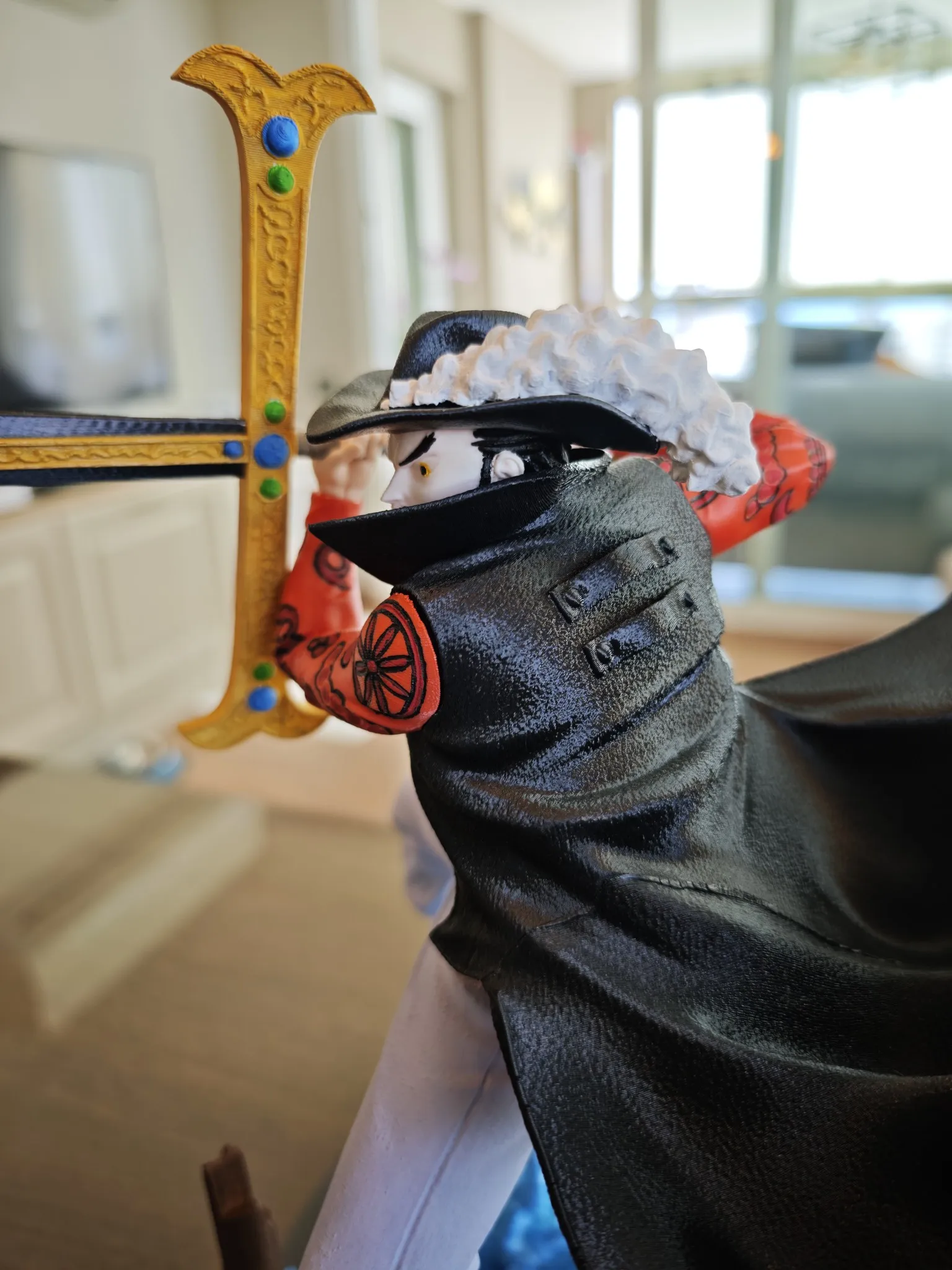 Dracula Mihawk - Impressão 3D - Uma peça-1
