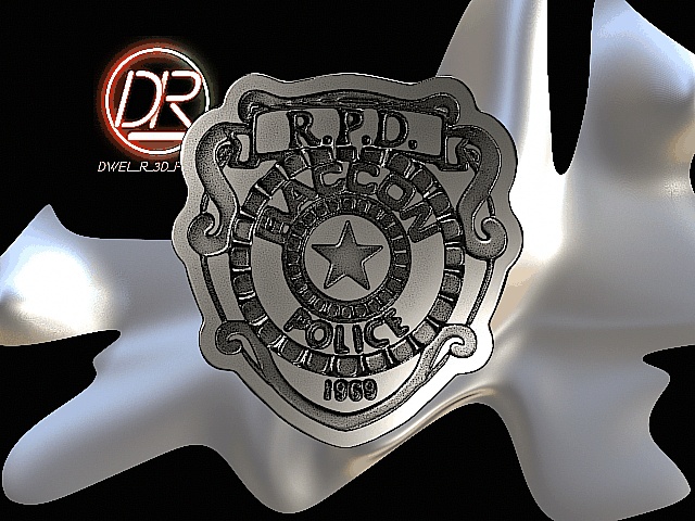 RPD Badge (Resident Evil) v1 + v2-0