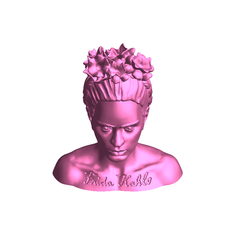 Khalo bust from thyngiverse