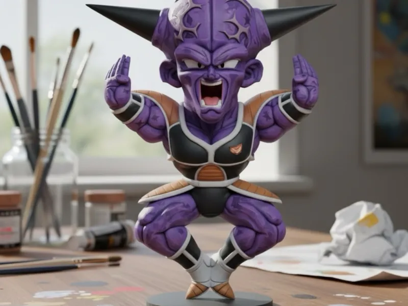 Chibi Capitán Ginyu – Comandante de la Fuerza Especial