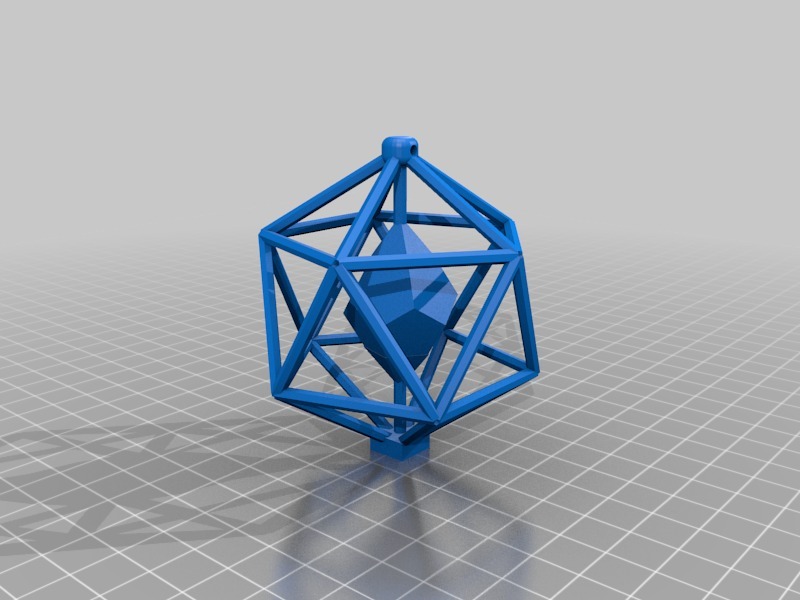 İkozahedral Noel Süsleri