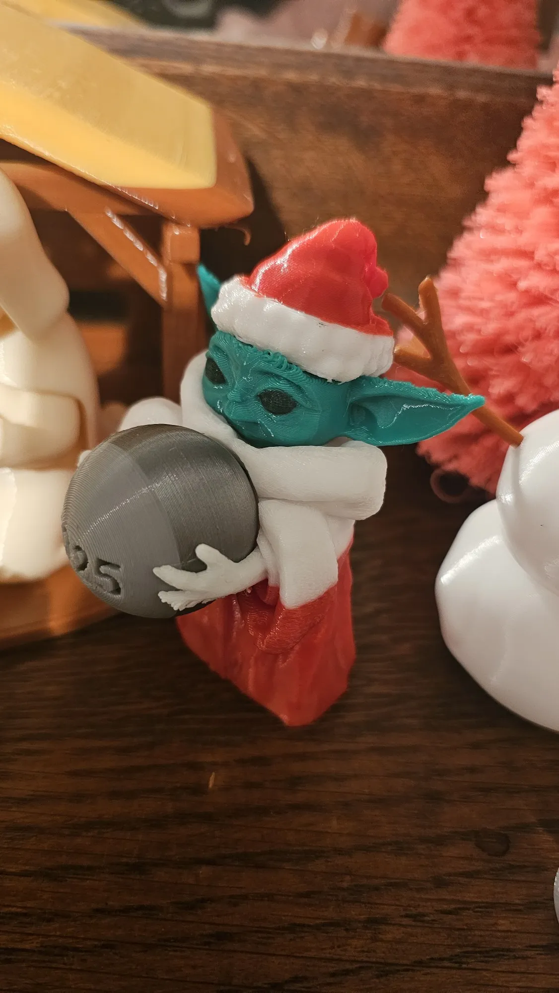 Baby Yoda Christmas Ornament-0