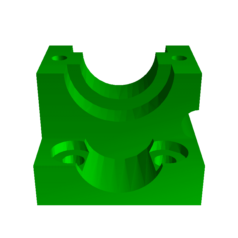 Ender E3D V6 mount