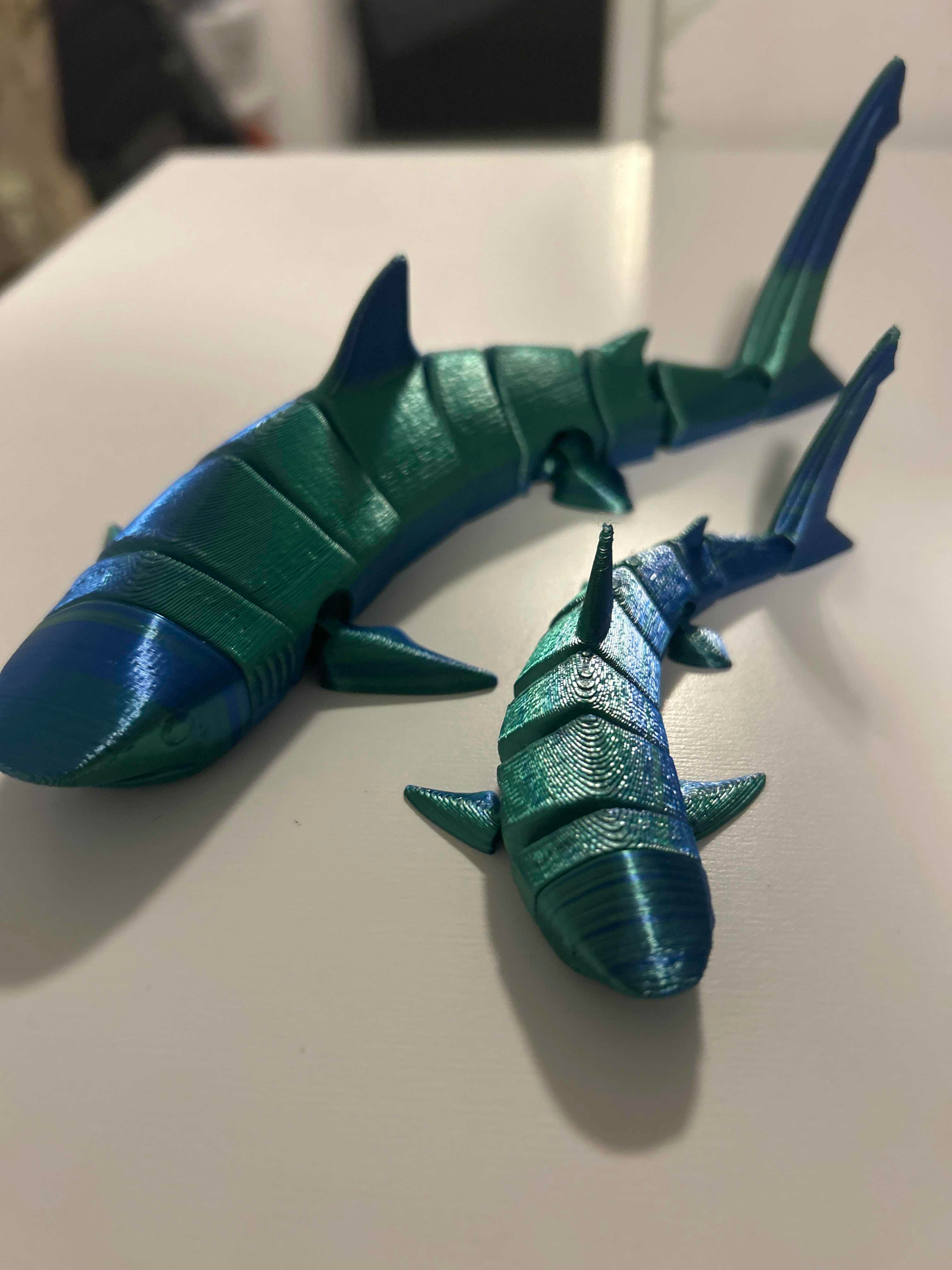 Flexi Betta Fish - Toys - PLA - 3D printed product - фото 13