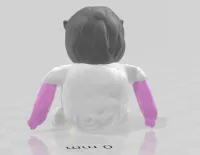 Orangutan-man Alp555 Mini Figure 1 (No_supports&W_supports)-2