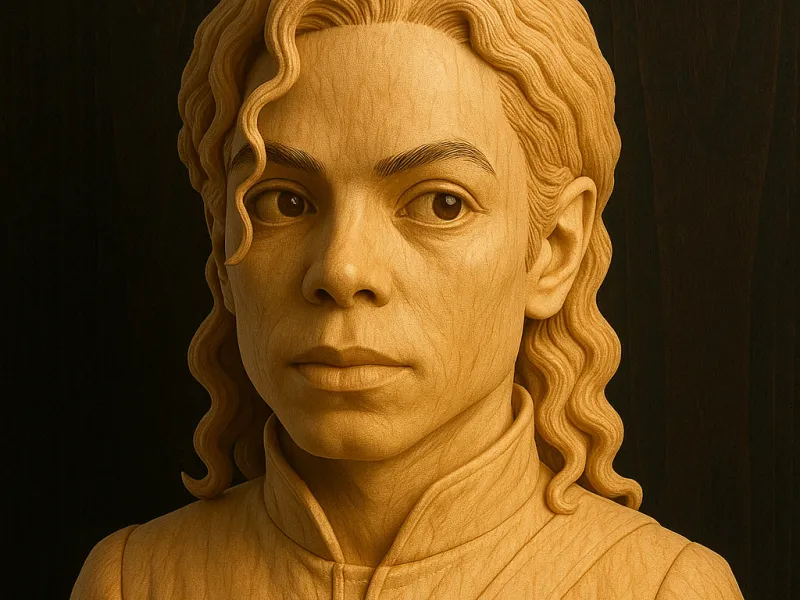 Michael Jackson bust Music