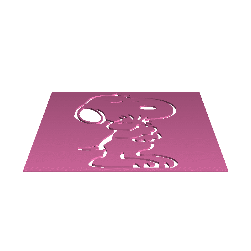 Plantilla Snoopy 2