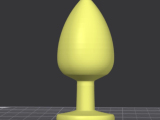 ANAL BUTT PLUG TOY LARGE 40 X 86-2