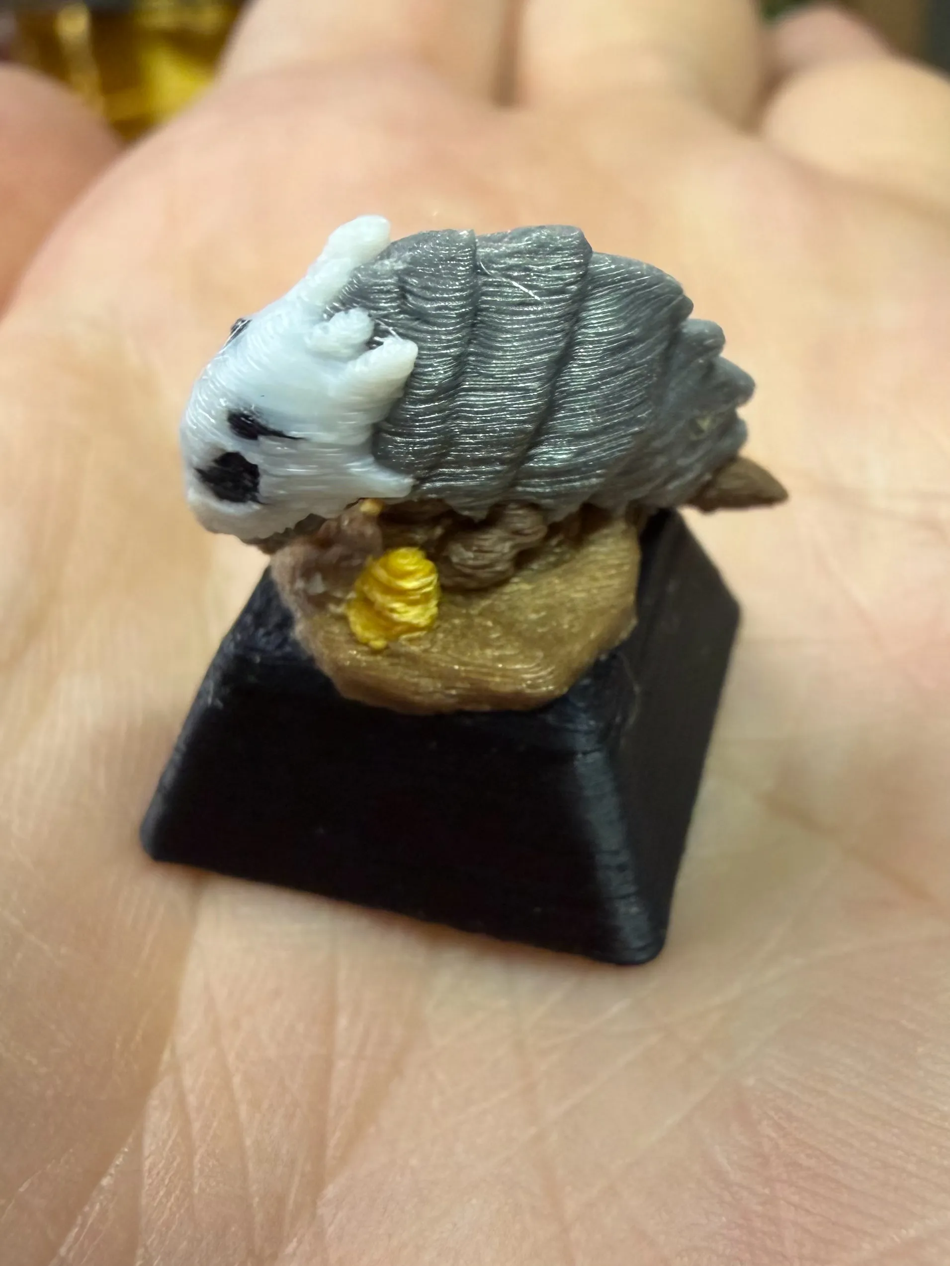 Bell Beast keycap clicker-2