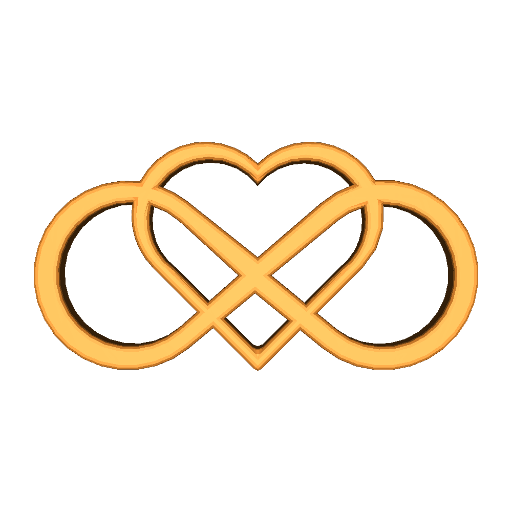 3D Printer Files | 3MF File | endless heart decoration | Creality Cloud