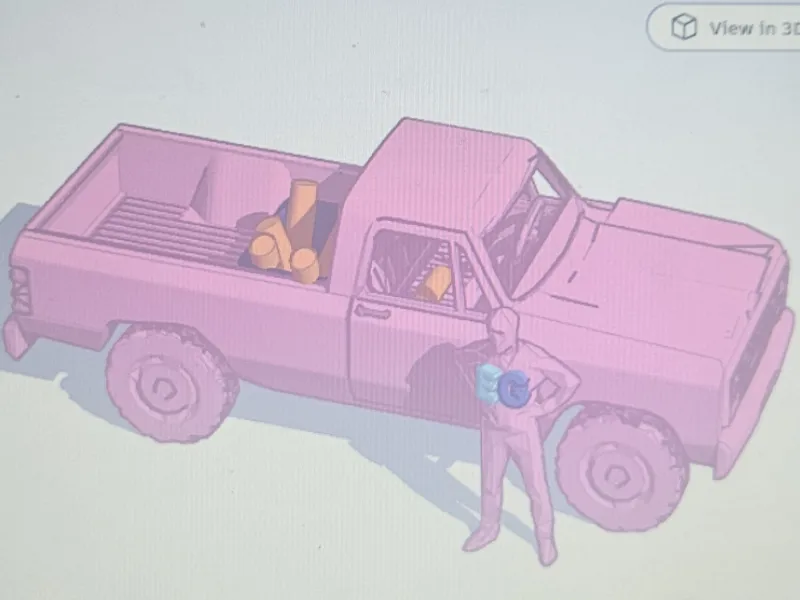 EG and his truck
