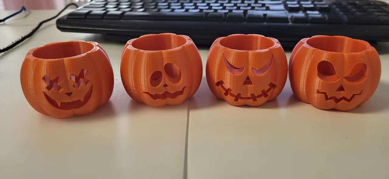 Halloween Pumpkin Tealight  Holder