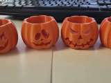 Halloween Pompoen Theelichthouder-0